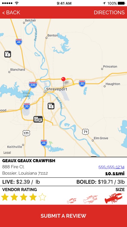 The Crawfish App