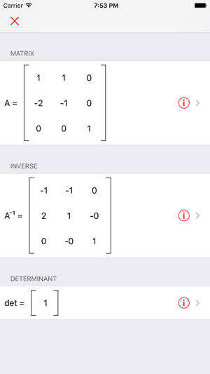 Calculator - Linear Algebra