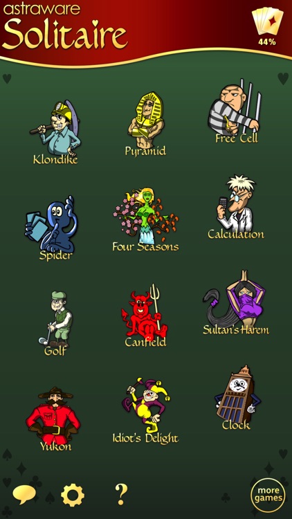 Astraware Solitaire - 12 Games