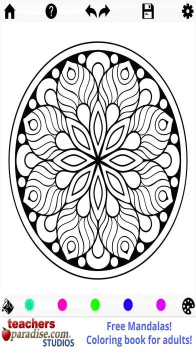 How to cancel & delete Mandalas Adult Coloring Book from iphone & ipad 2