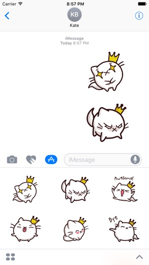 KittyMoji - Animated Kitty Emojis and Stickers(圖3)-速報App