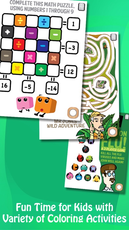 Paint & Play Preschool, Coloring Book for Kids