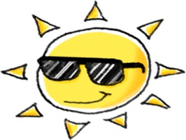 Weather stickers for iMessage