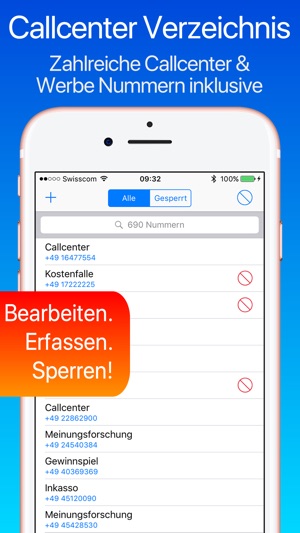 Callcenter blockieren & identifizieren - BLOC (DE)(圖2)-速報App