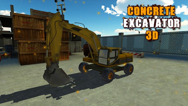 Concrete Excavator & Rock Transporter Truck Games