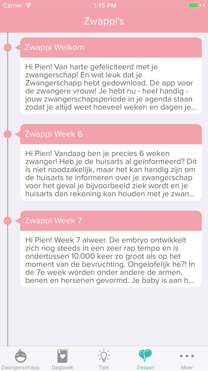 ZwangerschApp! screenshot-4