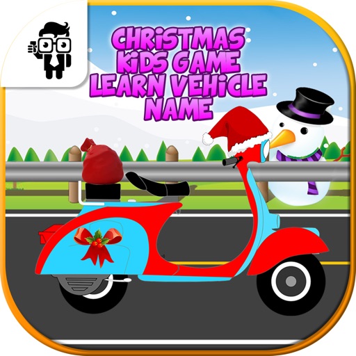 Christmas Kids  Game Learn Vehicle Name Icon