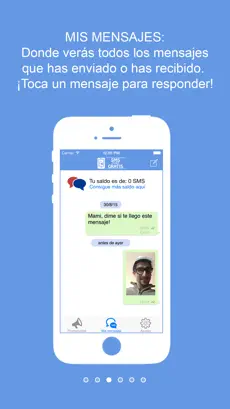 Imatge 2 SMS desde Cuba sin internet iphone