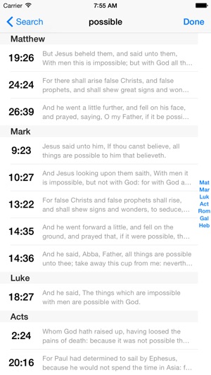 VerseWise Bible King James Version(圖5)-速報App