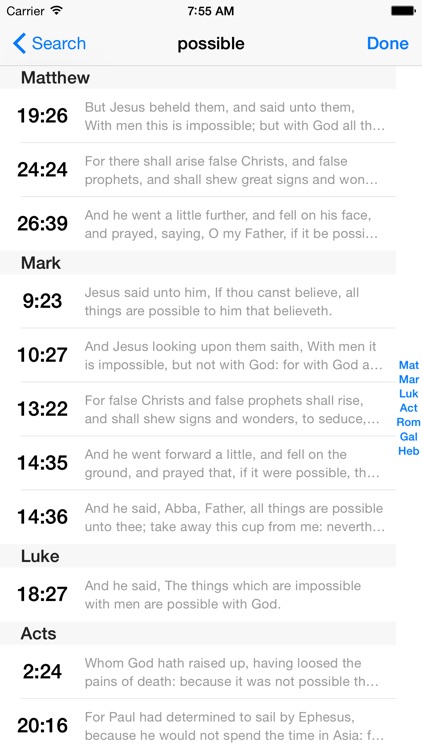 VerseWise Bible King James Version screenshot-4