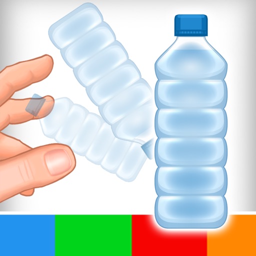 Water Bottle Flipping - Line Colors Flip Challenge iOS App