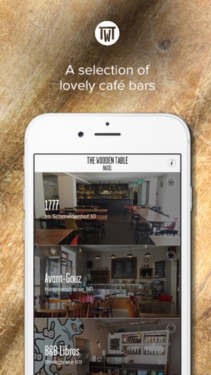 Lovely café bars in Basel – The Wooden T