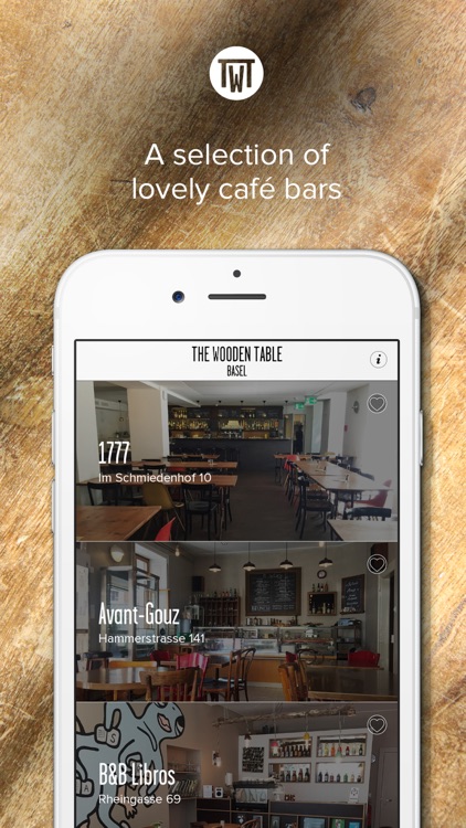 Lovely café bars in Basel – The Wooden Table