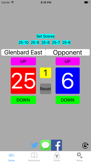 Glenbard East Volleyball Scoreboard(圖1)-速報App