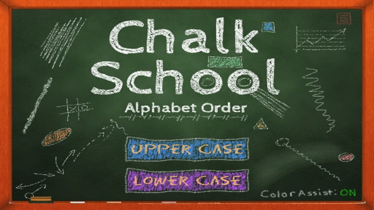 Chalk School: Alphabet Order - ABCs