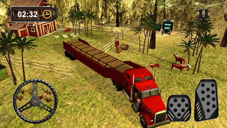 3D Farm Truck Hay Extreme - Farming Game screenshot-3