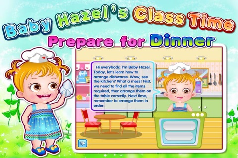 Baby Hazel's Class Time - Prepare for Dinner screenshot 3