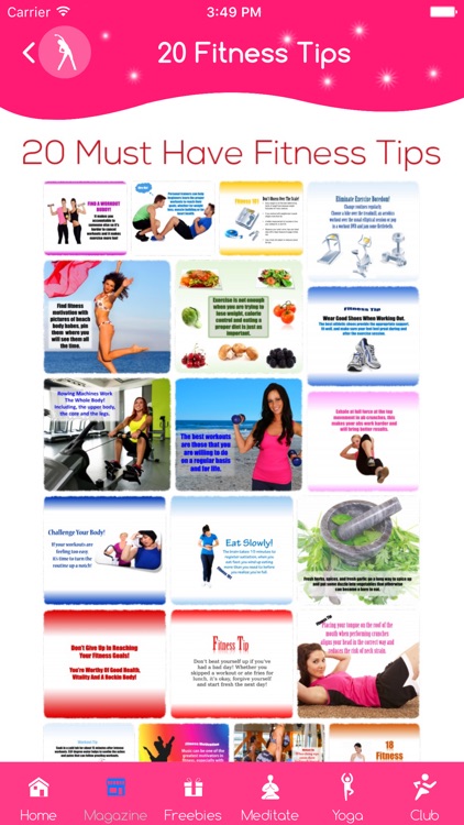 Balance water exercises