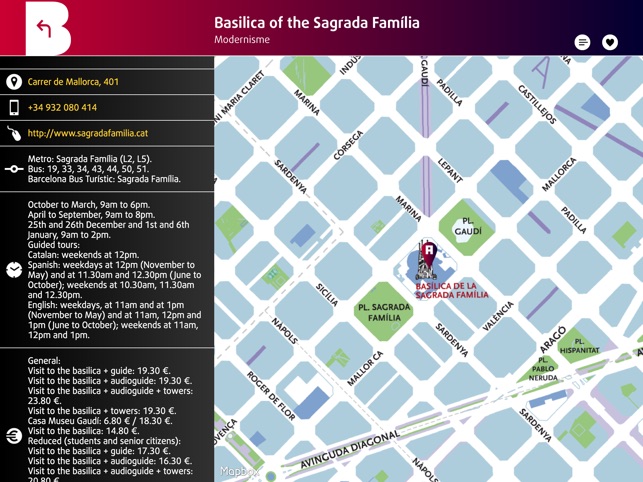 Barcelona Official Guide iPad. The city of Gaudí(圖5)-速報App