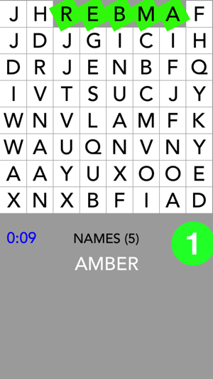 WordSearch - 30 Seconds game(圖1)-速報App