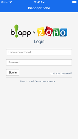 BIAPP for Zoho(圖1)-速報App