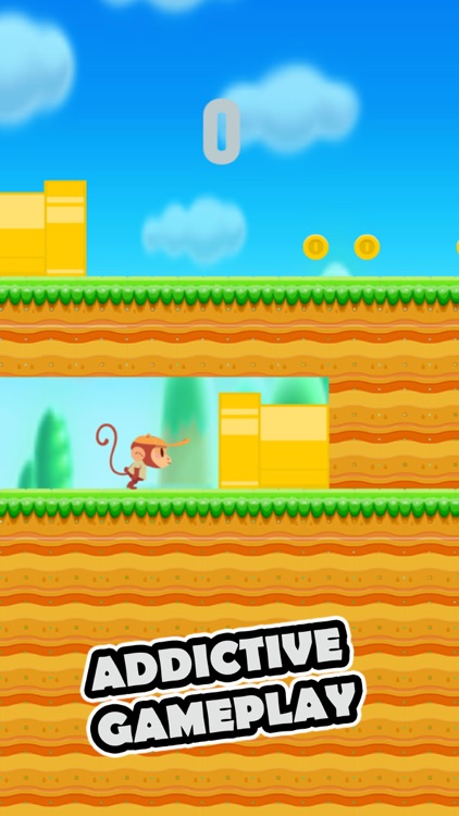 Monkey Jump - Platform Run 2