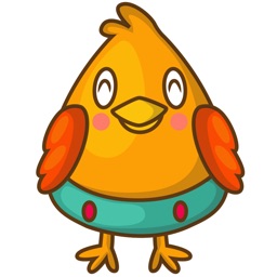 Cubie, the chubby chicken for iMessage Sticker