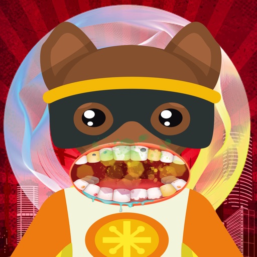Treat Teeth Super Dog - Dentist Game Icon