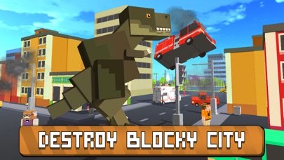 Blocky Zilla: City Crush Full Screenshot 2