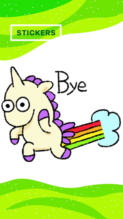 Unicorn Sticker - pony stickers for iMessage