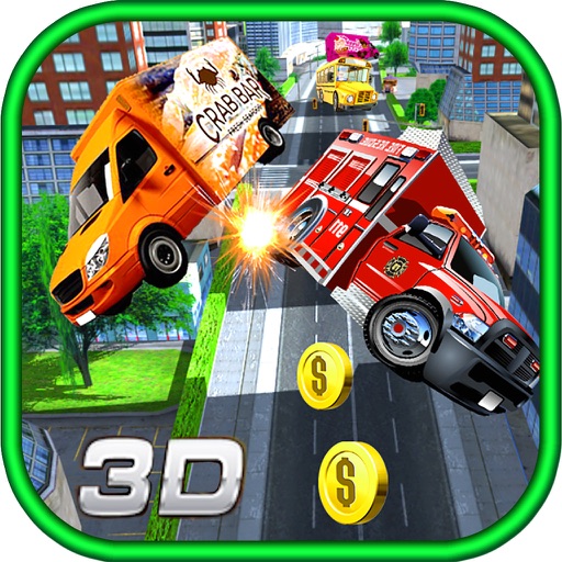 3D Ninja Subway Road Run - Traffic Racing Games iOS App