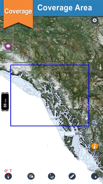 Alaska South East Nautical offline sailing charts