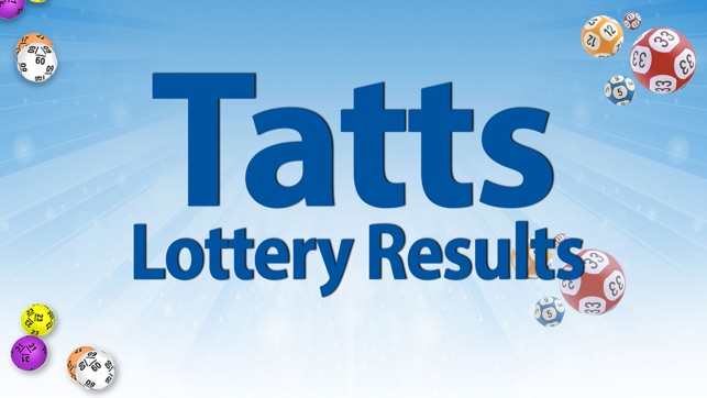 Tatts Lottery Results