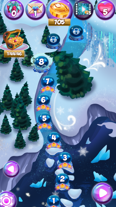 Bunny Frozen Jewels Match 3 screenshot 4