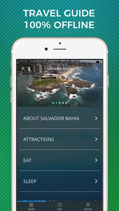 How to cancel & delete Salvador Bahia Travel Guide with Maps from iphone & ipad 1
