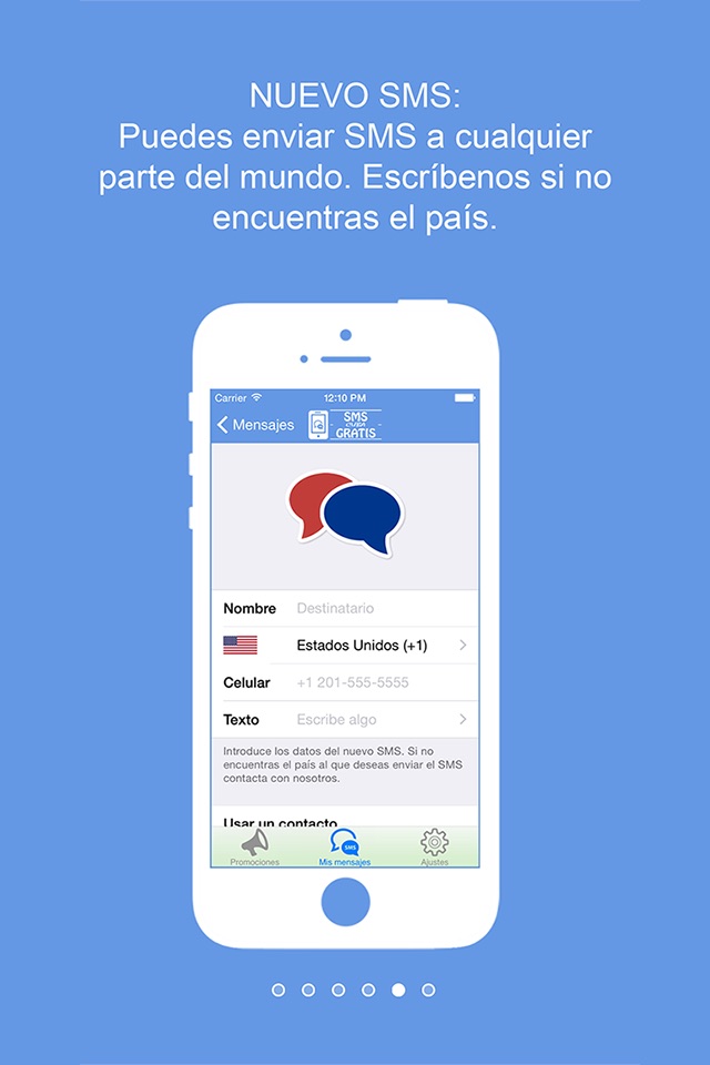 SMS desde Cuba sin internet screenshot 4