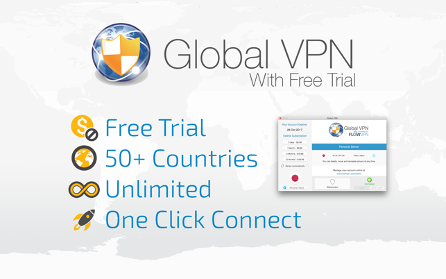 Global VPN - With Free Subscription(圖1)-速報App