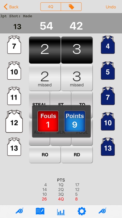 HOOP i for Basketball Scores