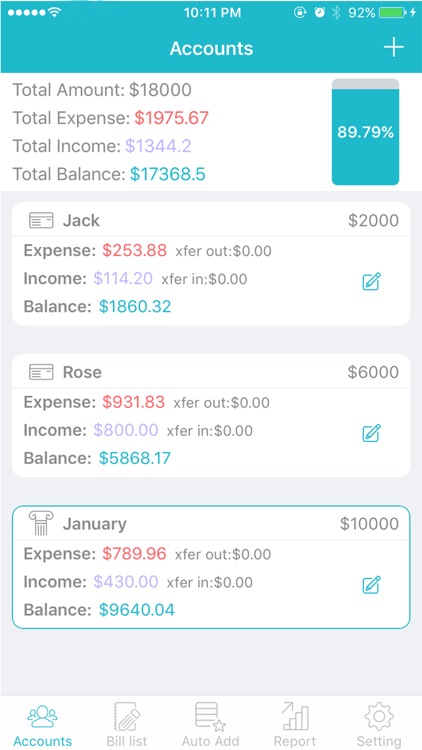 Bill List