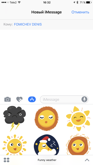 Funny Weather Stickers(圖1)-速報App