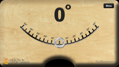 Scoliometer Screenshot 2