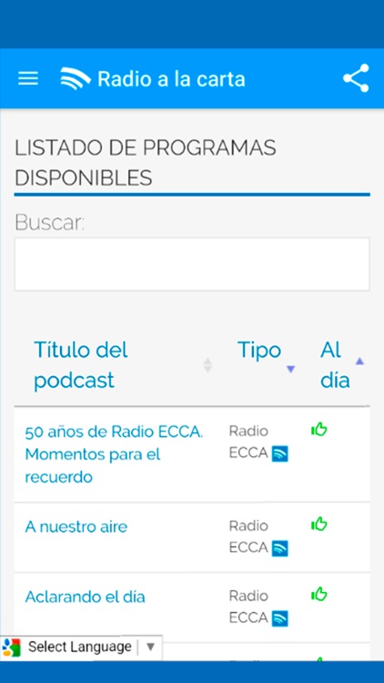 Radio ECCA screenshot-3