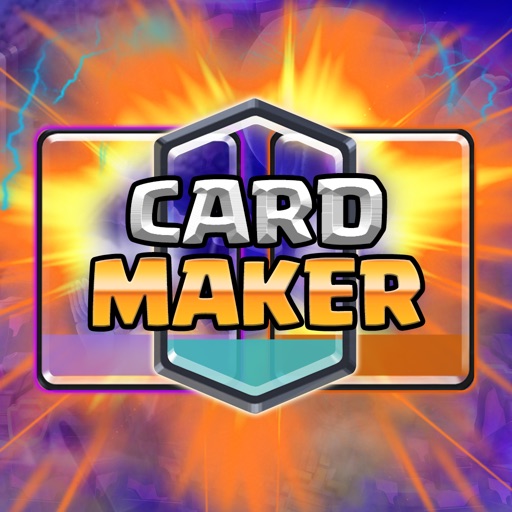 clash royale card maker front