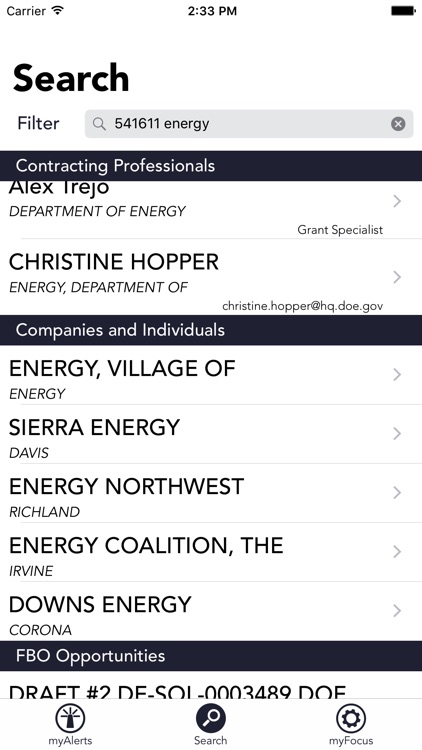 myFedBeacon for FBO.gov screenshot-3