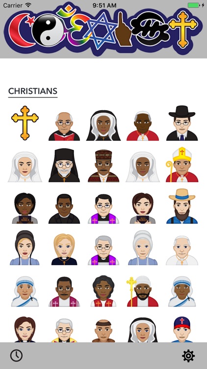 Coexist Emojis: The InterFaith Emoji App