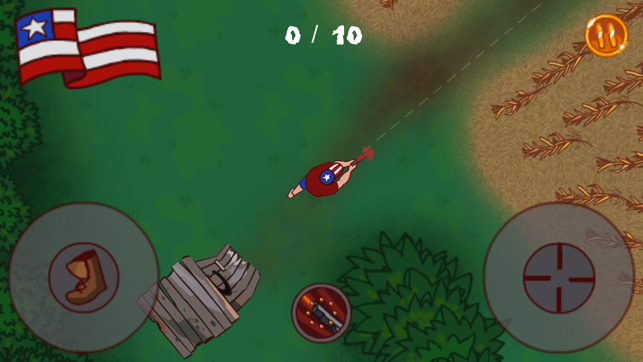 Attack/Southern Fried Zombies, game for IOS