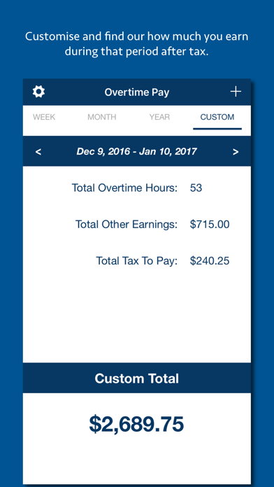 How to cancel & delete My Overtime Pay - Overtime paycheque calculator from iphone & ipad 3