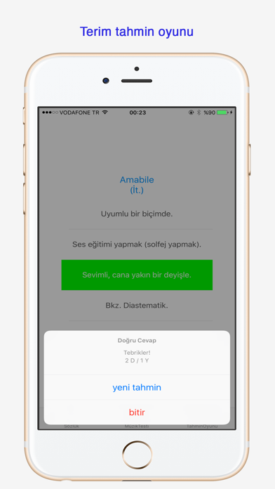 How to cancel & delete Müzik Terimleri Sözlüğü from iphone & ipad 3