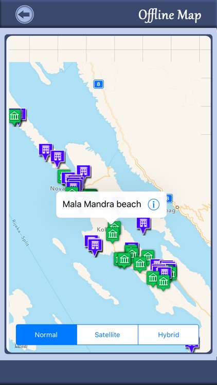 Pag Island Offline Map Guide screenshot-3
