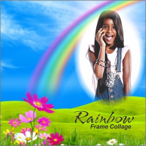 Rainbow Photo Frames 3D Wallpapers Selfies Collage